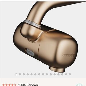 Canopy brass sink filter new in box!